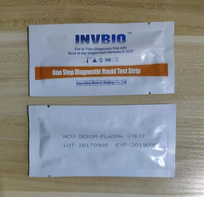 हेप सी एंटीबॉडी एचसीवी टेस्ट स्ट्रिप हेपेटाइटिस सी स्क्रीनिंग डायग्नोसिस 100 टेस्ट / बॉक्स