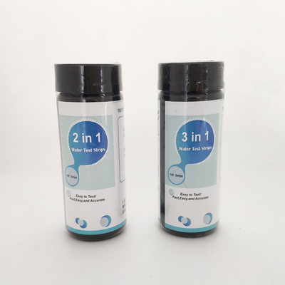 Invbio Oem 9~16 पैरामीटर्स पेयजल परीक्षण स्ट्रिप्स 100 टुकड़े/बोतल