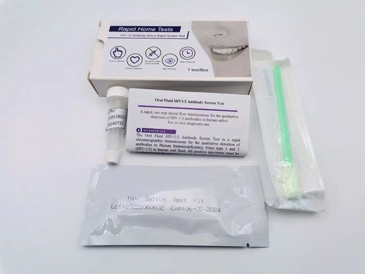 99% Oraquick Saliva Hiv Oral Swab Test Accuracy Invbio In Vitro Diagnostic उपयोग के लिए