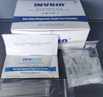 एंटीबॉडी COVID19 . के लिए CE FSC FDA IgG IgM कोलाइडल गोल्ड रैपिड टेस्ट किट