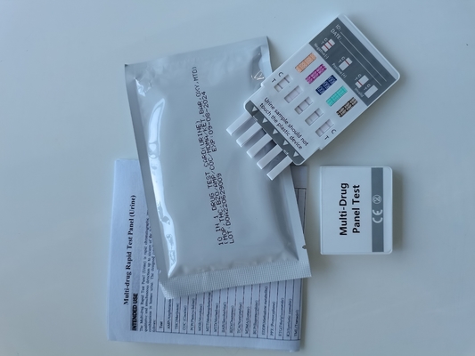 Coc / Thc / Opi / Amp / Pcp मल्टी ड्रग टेस्ट पैनल मल्टीपल क्वांटिटी 20