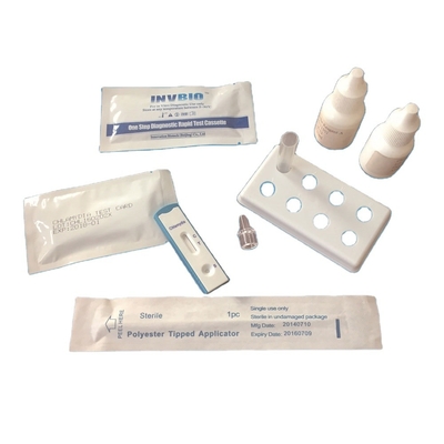 यौन स्वास्थ्य एक कदम Invbio Std रैपिड टेस्ट किट क्लैमाइडिया ट्रैकोमैटिस संक्रमण एंटीजन स्वैब