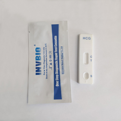 Invbio Ce Fda फर्टिलिटी टेस्ट किट एचसीजी ह्यूमन कोरियोनिक गोनाडोट्रोपिन गर्भावस्था मूत्र / सीरम