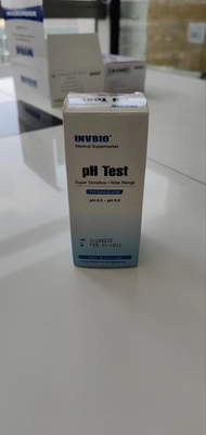 पीएच प्रोटीन के लिए पोर्टेबल रैपिड डायग्नोस्टिक एमएसडीएस मूत्र अभिकर्मक स्ट्रिप्स परीक्षण