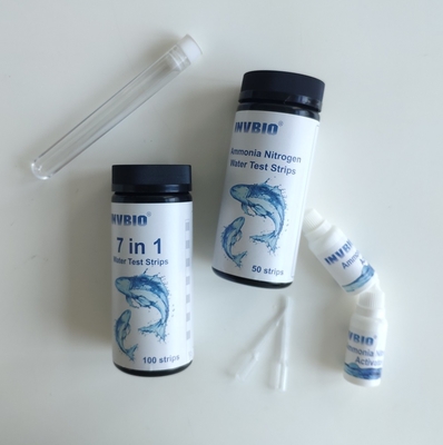 Invbio Oem 9~16 पैरामीटर्स पेयजल परीक्षण स्ट्रिप्स 100 टुकड़े/बोतल