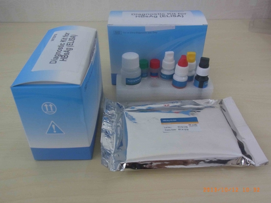 Ce अनुमोदित Hbsag Elisa Kit मेडिकल डायग्नोस्टिक डिवाइस