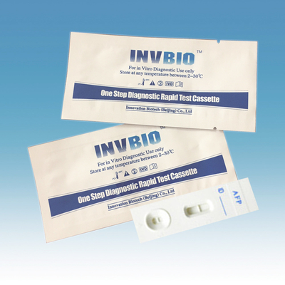 INVBIO संपूर्ण रक्त AFP अल्फा भ्रूणप्रोटीन परीक्षण किट ISO 13485